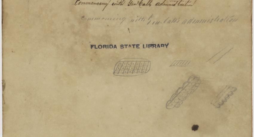 Letterbook of Governor Richard Keith Call