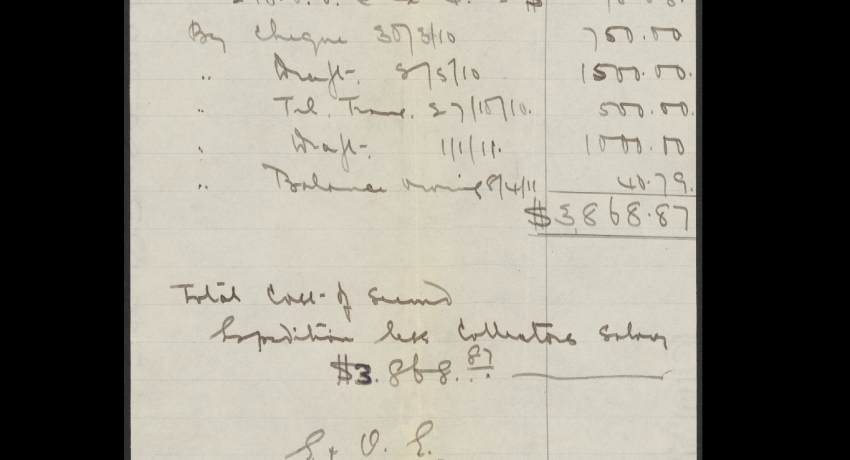 Arnold Arboretum Horticultural Library: Account Ledgers