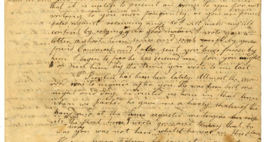 Thomas T. Sloan letter collection
