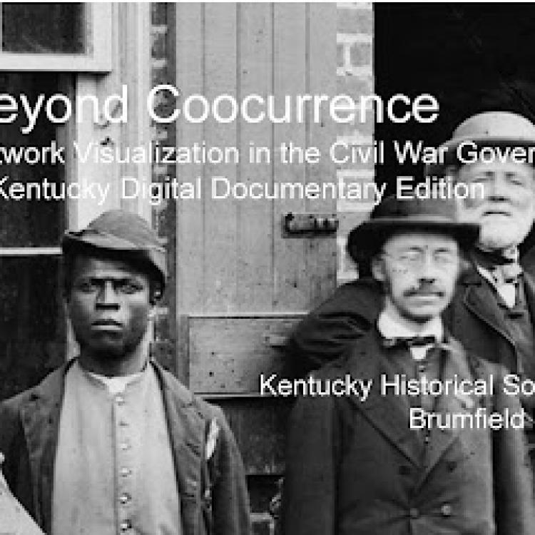 Beyond Coocurrence: Network Visualization in the Civil War Governors of Kentucky Digital Documentary Edition
