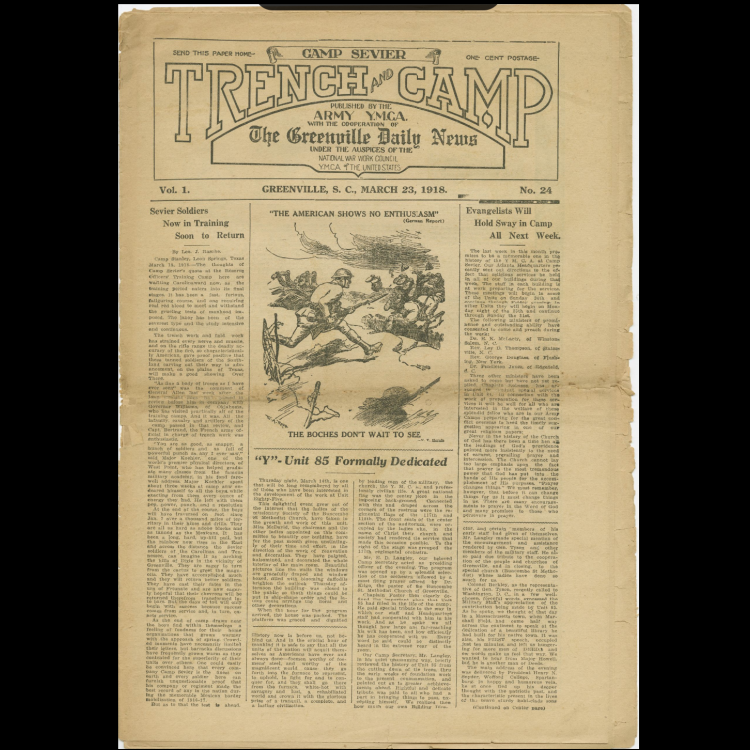WWI Trench & Camp Newspaper
