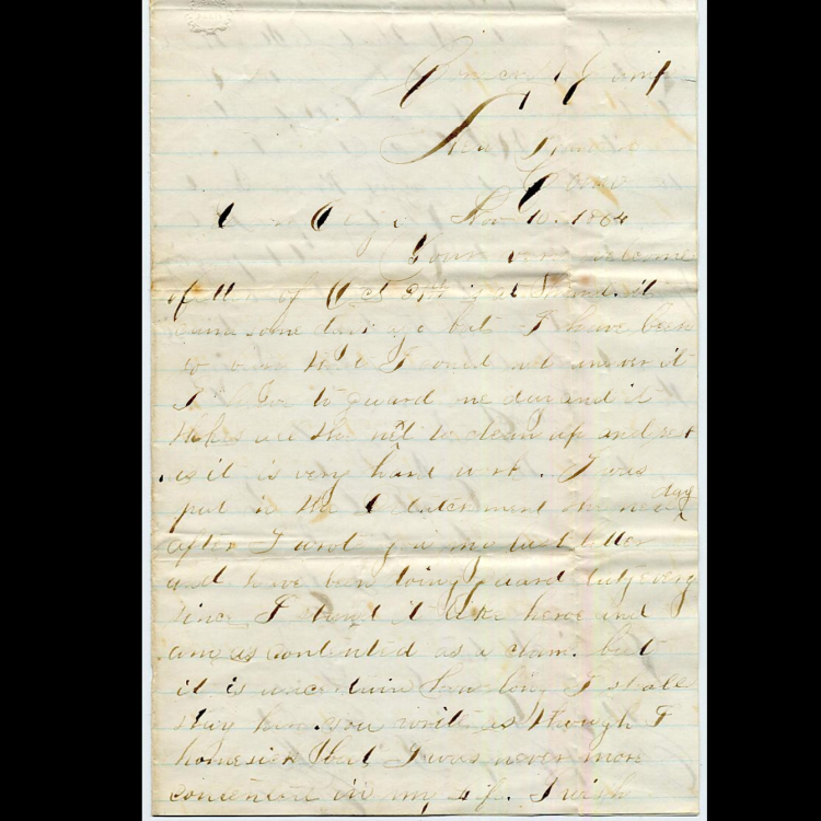 Civil War letters at Middlebury College